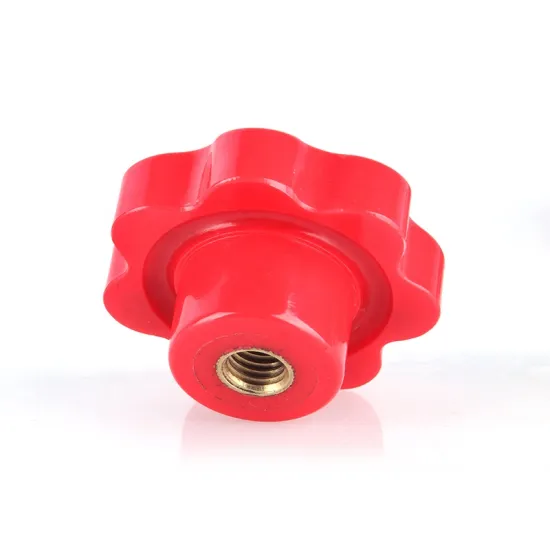 High Quality Bakelite M6 M8 Black Screw Knob Female Thread Star Knob Handles