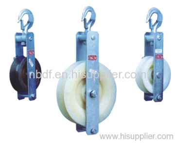 High Performance Earth Wire Stringing Block 