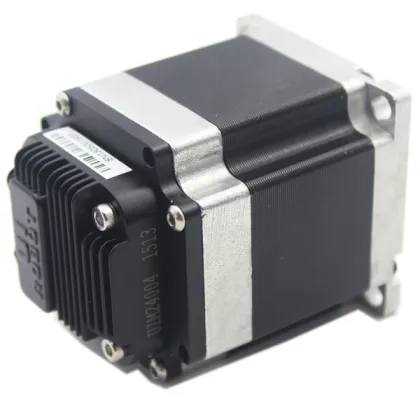 QE based closed-loop control microstep motor controller
