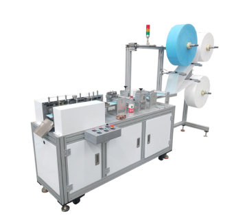 Automatic disposable surgical flat face mask making machine