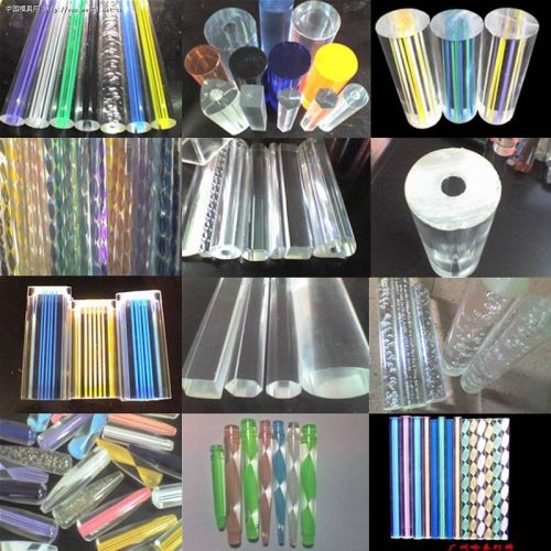 Color Extruded Acrylic Plexiglass Rod