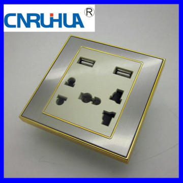 Manufacutre OEM Electric USB Wall Socket