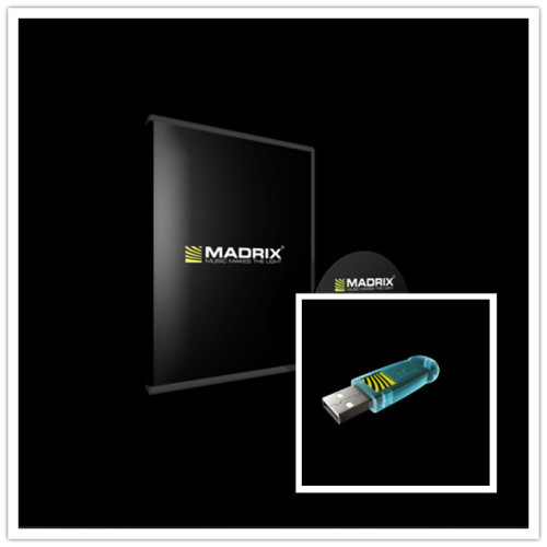 Programme de logiciel Madrix, étape de contrôle de l&#39;éclairage professionnel