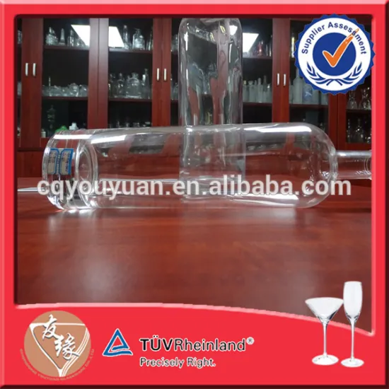 Screw Top Resealable Wine Bottle Brandy Glass Bottle For Brandy 1000ML 1L