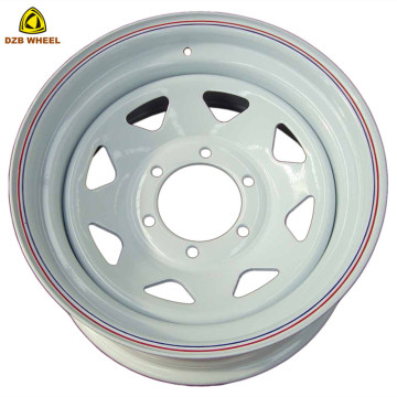 8 Spoke 4x100 13 Inch Trailer Steel Rim