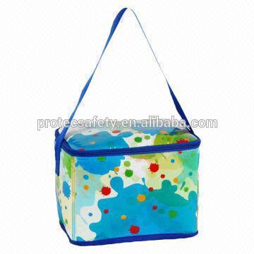 Promotional portable nonwoven cooler bag