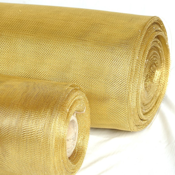 Plain Woven Brass Wire Mesh 6-200 Mesh Screen Fabric
