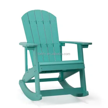 Foldable Environmental Recycled Plastic Wood PS Adirondack Chair for Outdoor Patio and Garden