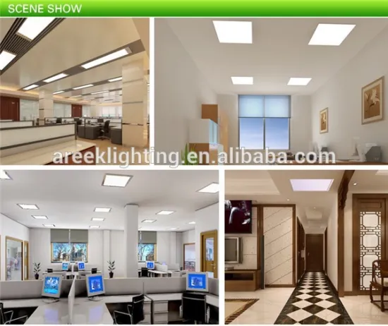 LED square panel light color temperature pure white