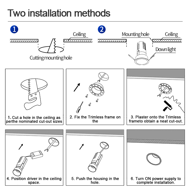 Wall Washer Recessed Downlight