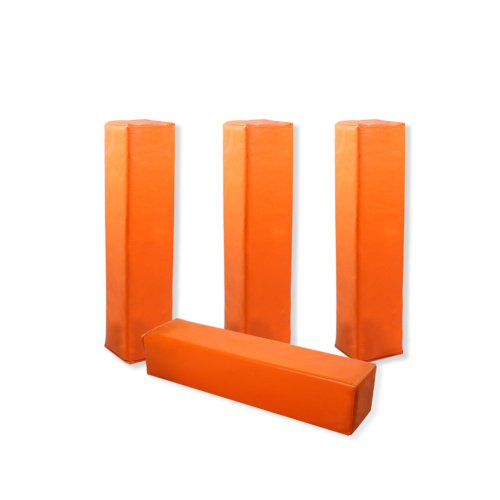 GIBBON Weighted Foam Football Pylon Marking Cone 4pk