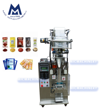 Auto Small Filling Machine for Chilli Sauce and Soy Sauce Sachet Packaging