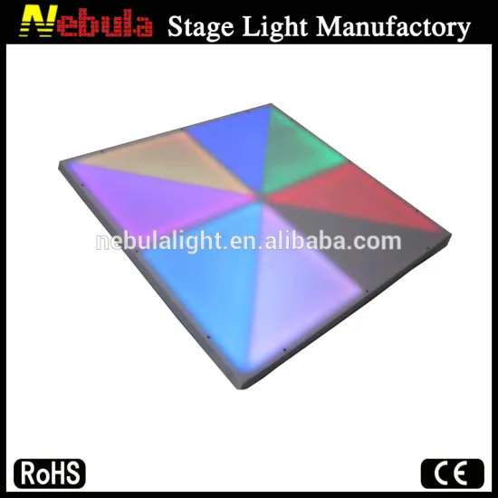 Christmas RGB dmx dance floor led club wedding decorations lights