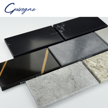 Bán buôn các tấm kết cấu đá cẩm thạch bề mặt rắn acrylic sửa đổi cho mặt bàn và lớp phủ tường