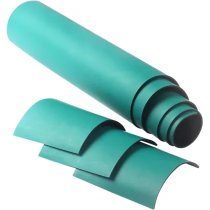 Green Static-Resistant Rubber Gaskets Sizes Guide