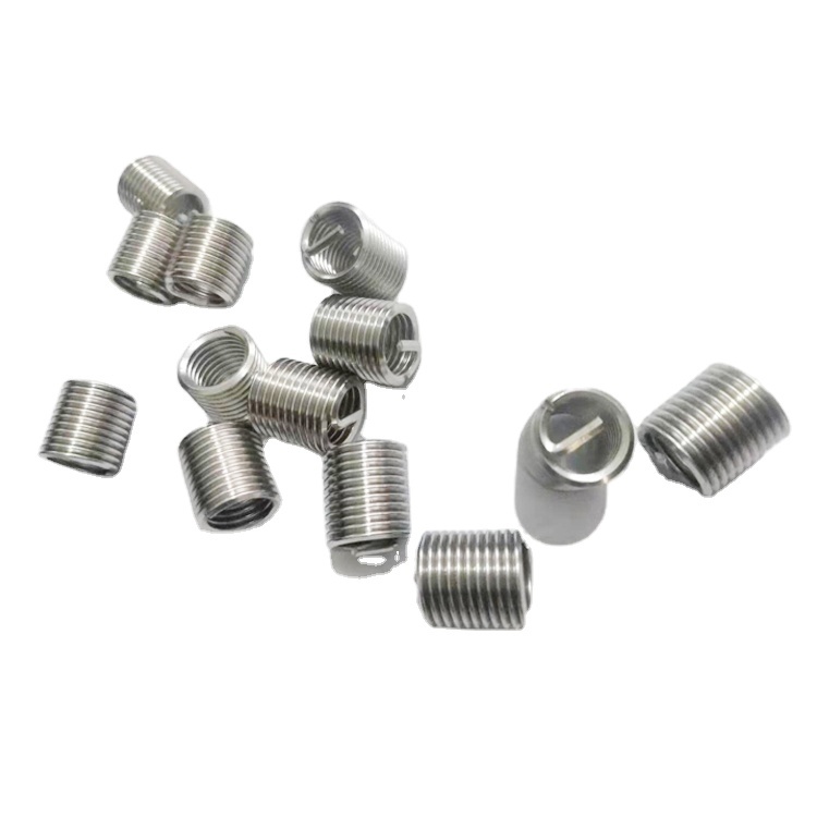 M2-M2.5 304 Stainless Steel Tangless Product-Wire Thread Insert with M8 Thread Size OEM Customizable