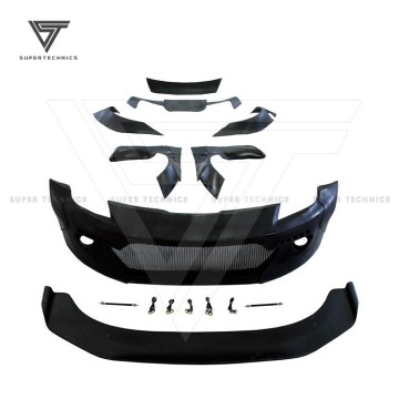 Kits de cuerpo ancho de fibra de vidrio de estilo cohete para Nissan 350Z Z33 2003-2008