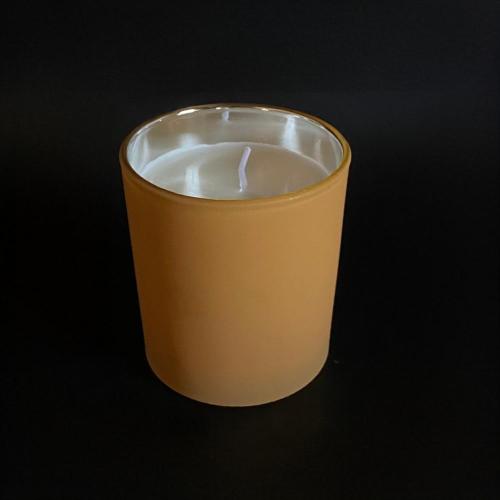 Bulkbuy Orange Aroma Glass Gift Fragrance Soy Wax Aromatherapy Hotel Aroma Candles