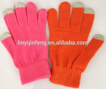 cotton glove work glove colorful knitted cotton glove