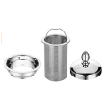 aangepaste hittebestendige luxe borosilicaatglas grote theeset theepot