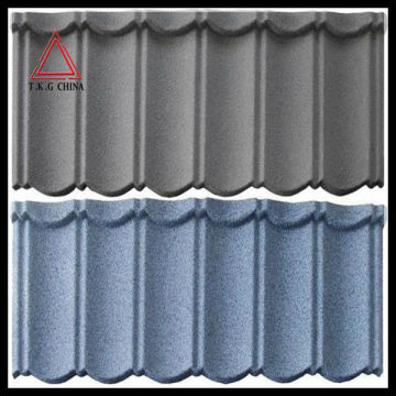 Africa colorful stone coated metal roofing tiles