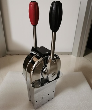 Best Price Marine Throttle Head Twin Control Lever - Aluminum Alloy Ship Parts