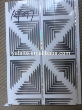 decoration material wooden design pvc ceiling panel