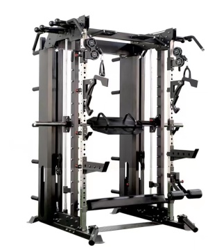 Najlepszy wielofunkcyjny stojak na wielofunkcyjny z maszyną Smith Machine do komercyjnych siłowni