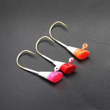  SUPERIORFISHING Saltwater Shad Jig Head Worm Hook JY1007