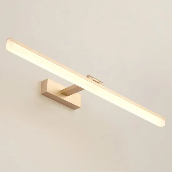 Vanity Makeup LED Mirror Light Silver Luminous White 400mm