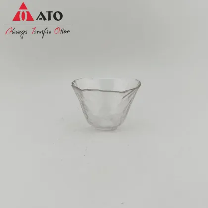 OEM fruit soup food container glass salad bowl