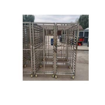 RUITAI Multi-Function Single Row Stainless Steel Pan Tray Trolley for Restaurant