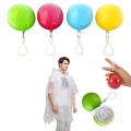 Environmental-Friendly Biodegradable Plastic Rain Poncho