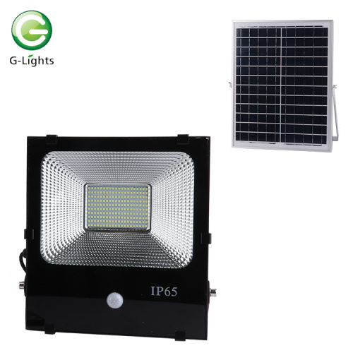 Die-cast aluminum Ip67 outdoor led solar flood light