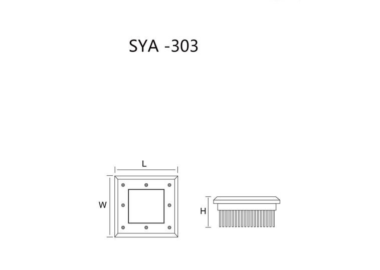 LED underground light for garden paths