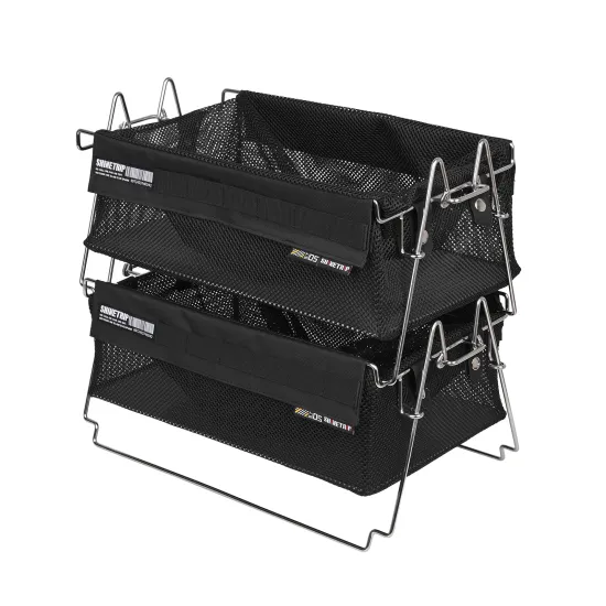 Aluminum Alloy 210D Oxford Outdoor Camping Storage Basket