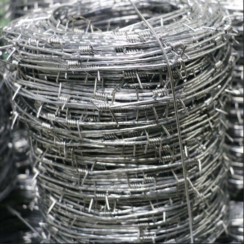 Galvanized Pvc Barbed Wire 18