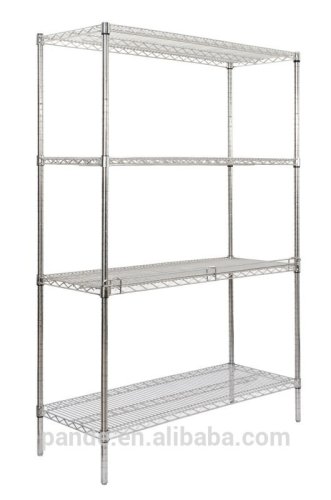 Heavy duty adjustable stainless steel kitchen storage shelving