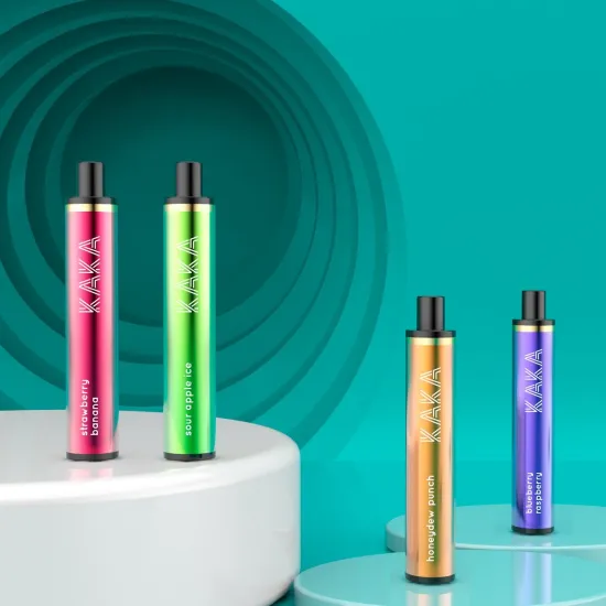 CE Approval No Ash Kaka 1200 Puff Vape