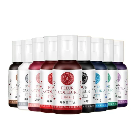 Wholesale Affordable Food Grade Gel Coloring - 65 Colors for Fondant Decorating