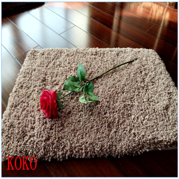 Super Pile Polyester Microfiber non-slip bath mat