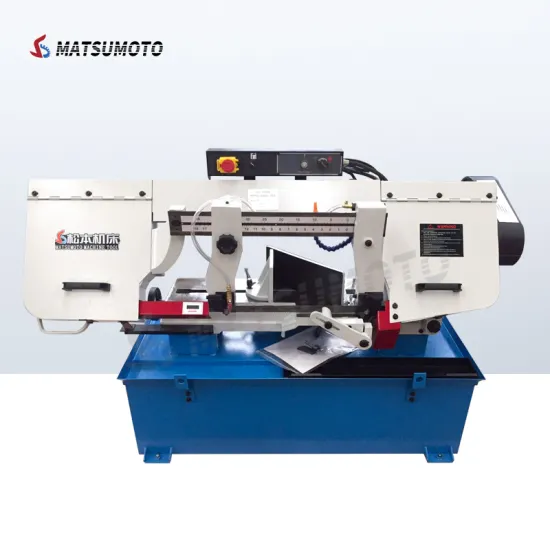BS-1018B Automatic Horizontal Band Saw Machine 10\" Hydraulic Metal Semi-Automatic Bow Sawing Machine