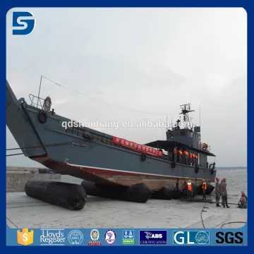 ISO 9001 approved floating inflatable pontoon boats rubber marine lifting airbag