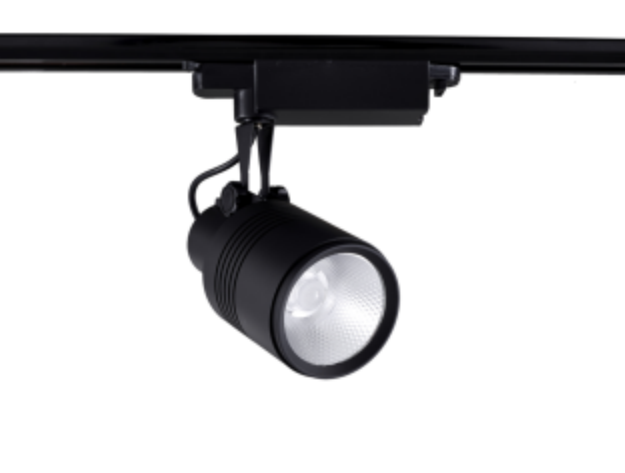 Black Beamshift 20W LED Track Light