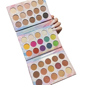 Groothandel veganistisch bronzen oogschaduwpalet voor make -up in private label
