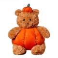 Oso de peluche relleno de calabaza para calmar los juguetes para dormir