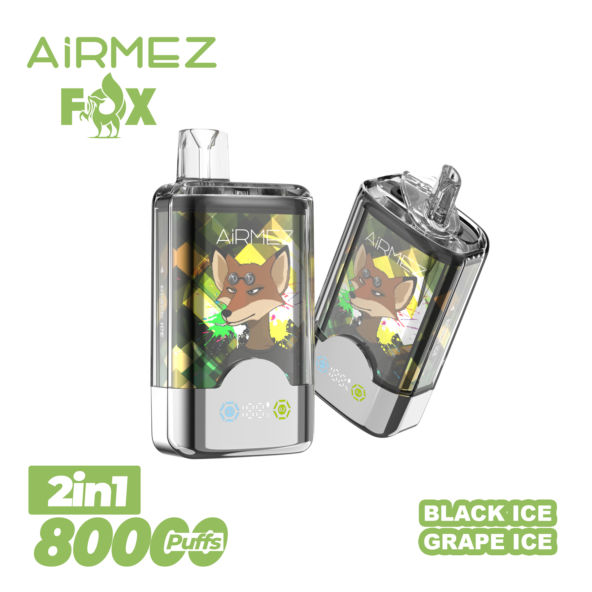 Airmez Fox 2in1 80K Warehouse Vapes