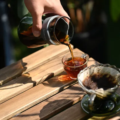 Brewista 400ml Heat-Resistant Dripper Pour Over Coffee Maker Server Glass