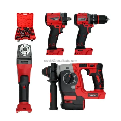 Milwaukee 4-Piece 18V Battery-Powered Tool Combo Kit