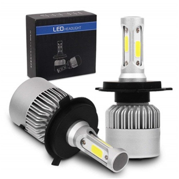 New Smart Bright Super S2 H4 H13 9004 9007 3-Sides Beam 6000K Car LED Headlight Bulb
